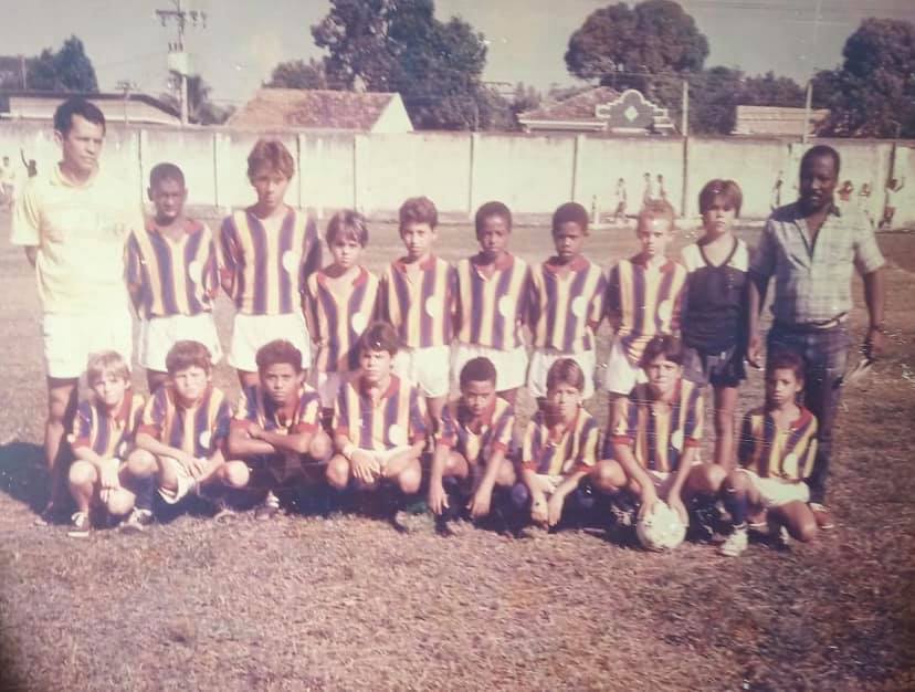 Time Mirim do Kosmos Atlético Social - Anos 1980.